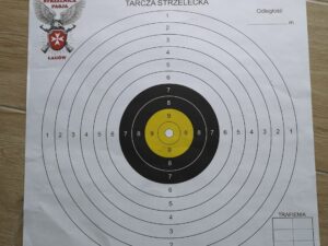 Tarcze strzeleckie Strzelnica Pasja 50cmx50cm 100szt (1szt 0.80zł)