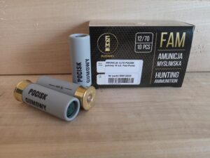Pocisk gumowy 12/70 FAM-PIONKI   (10szt)