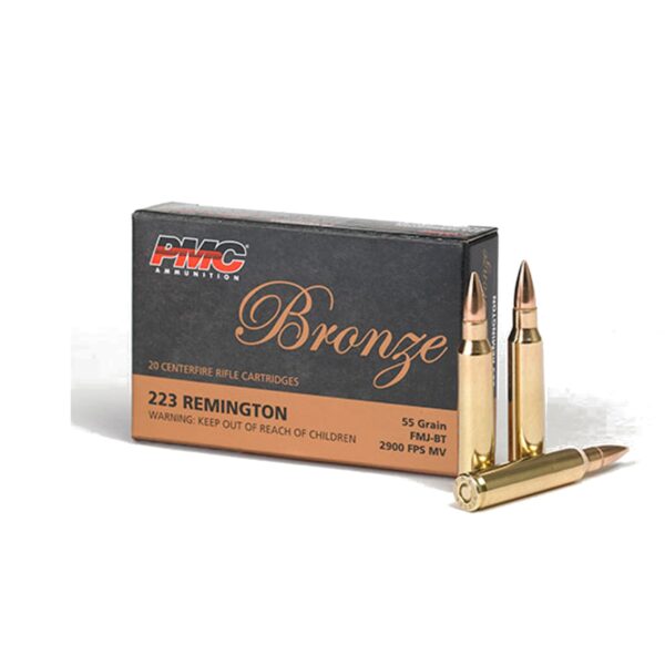 Pmc Bronze 55gr 223rem FMJ (1szt/2.30zl)