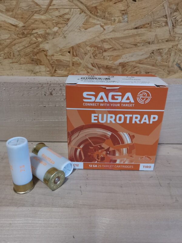 AMUNICJA ŚRUT. SAGA KAL. 12/70 TRAP 28g (1SZT/1,76ZŁ)