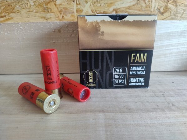 AMUNICJA 16/70 FAM 28G 0-4.00MM  (1szt/2,60zł)