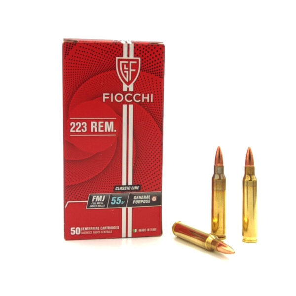 Fiocchi .223 rem 55gr fmj 50szt (2.35zł/szt)
