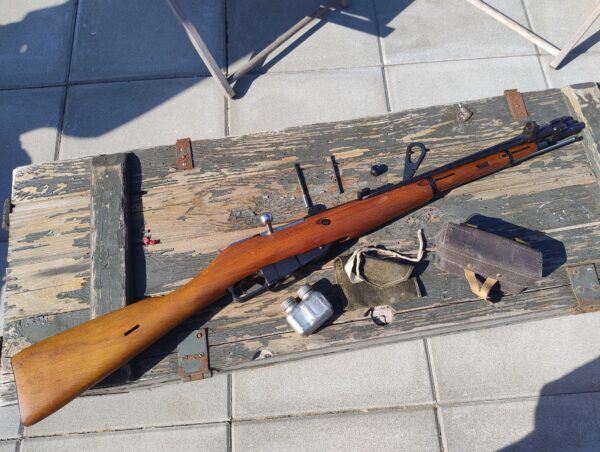 MOSIN WZ 44 PEŁNY KOMPLET EGZEMPLARZ KOLEKCJONERSKI NÓWKA/MAGAZYNOWA (NR 1)