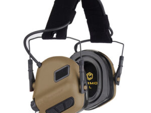 Earmor - Aktywne ochronniki słuchu M31 PLUS - COYOTE BROWN -