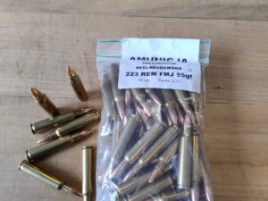 Amunicja Reelaborowana Bastion 55gr .223 rem (1szt-2zł) 50szt