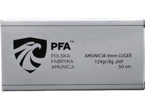 PFA 124GR/8G JHP! (1SZT/1.10ZŁ)
