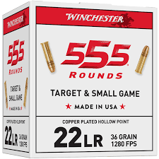 WINCHESTER 22LR,SUPER-X 36grs (555szt.) 0,40ZŁ/SZT