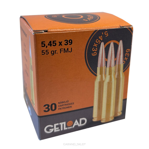 AMUNICJA GETLOAD 5,45X39 FMJ 55GR (1SZT/3.33ZŁ)