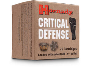 Hornady FTX Critical Defense 115gr/7,45g (25szt)
