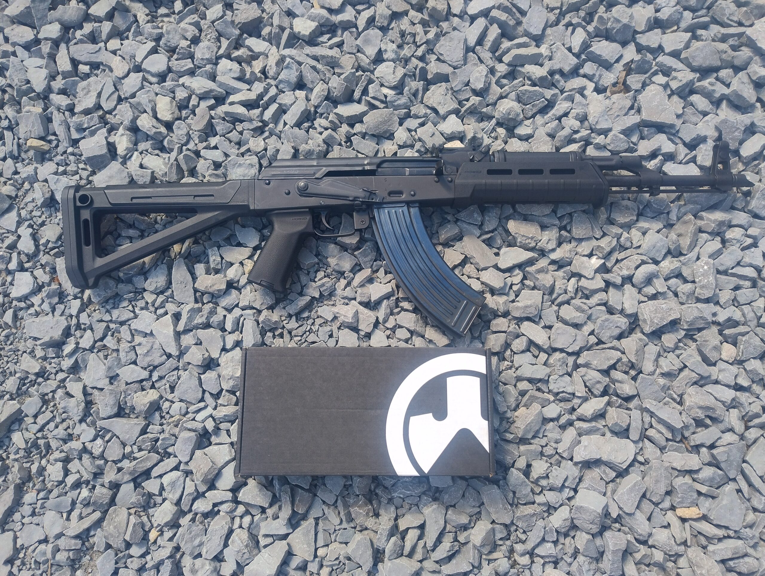 AK MAGPUL BY PASJA WORK -BLACK-